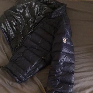 Mens Moncler Acorus Down Jacket (BLUE) (SMALL)